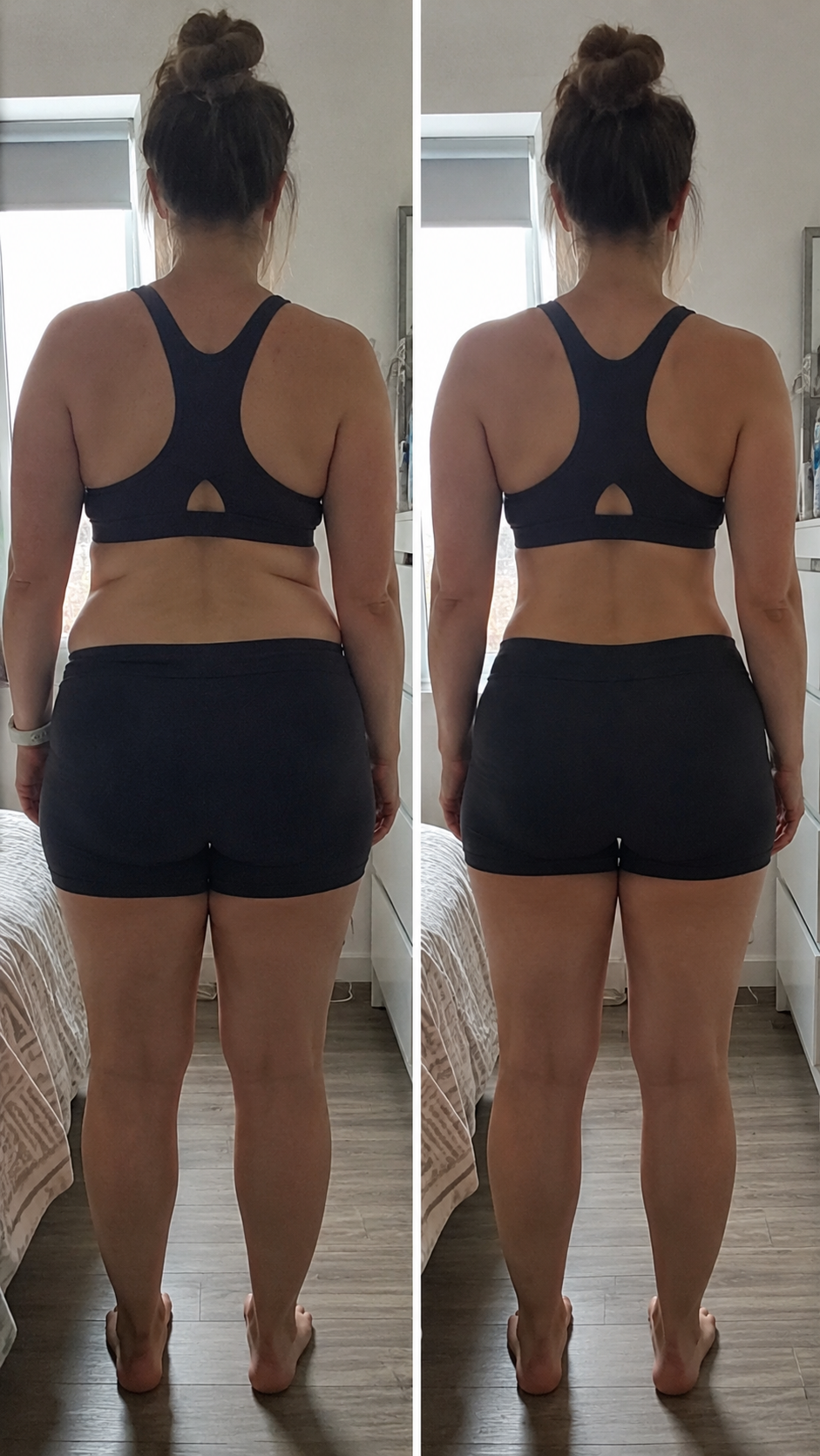 Résultat client Léa M. — −8 KG EN 4 MOIS avec Fouad Coaching Pro, personal trainer Paris 16